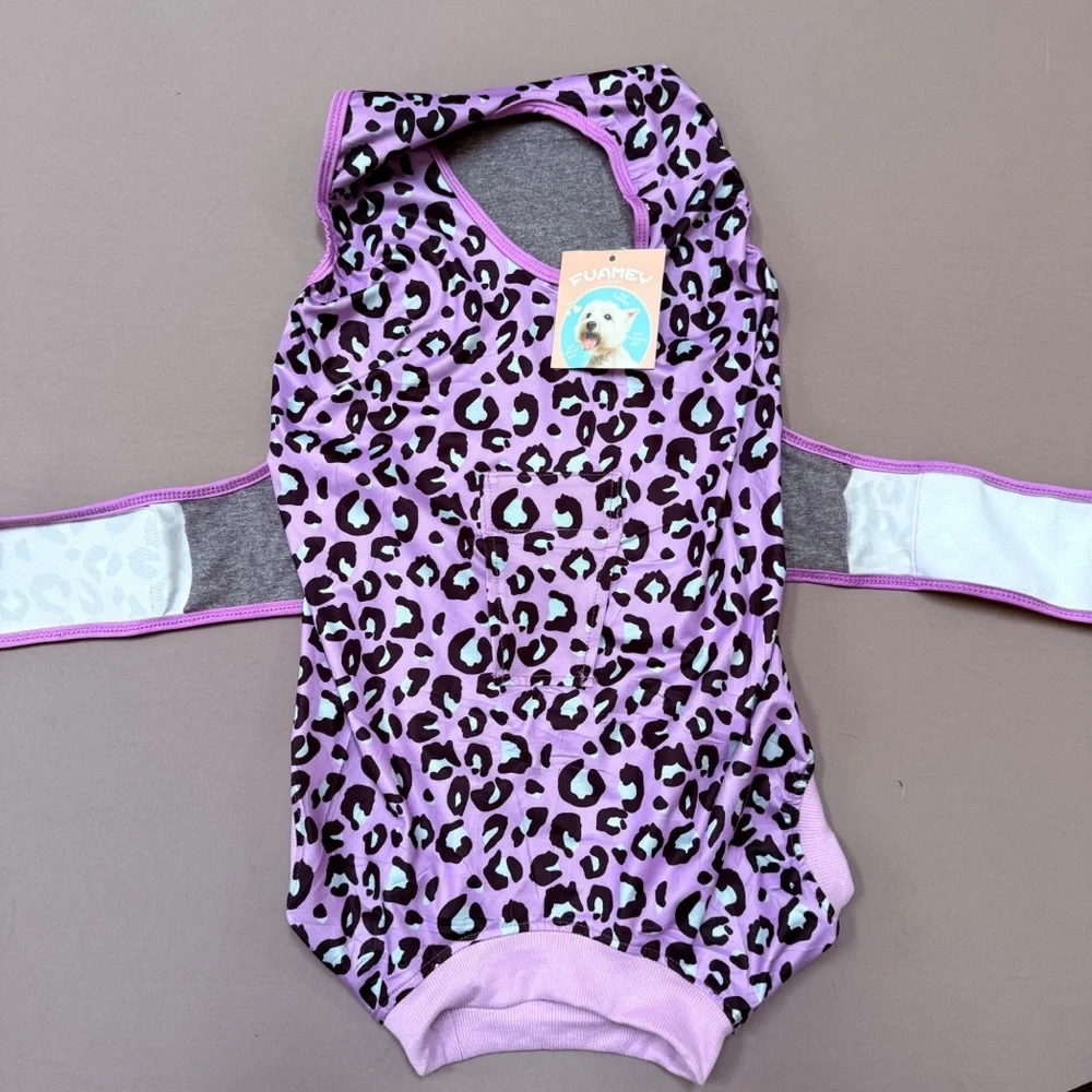 NWT! Dog recovery suit, alternative to collar, post-surgery. 42-75 lbs.